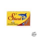 5X Shark Razor Blades Super Chrome Double Edge