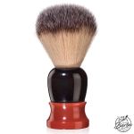 Fine Classic Angel Hair Fiber Shave Brush Orange/Brown