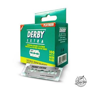 100X Lâminas Green Derby Double-Edge