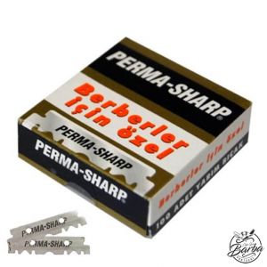 100X - Razor Blades Single Edge Perma Sharp