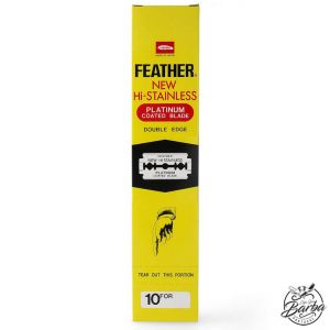 200x Feather Razor Blades Double Edge