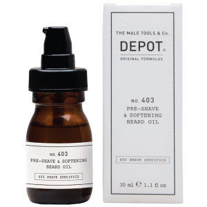 DEPOT No.403 Pre-Shave & Softening Beard Oil 30ml