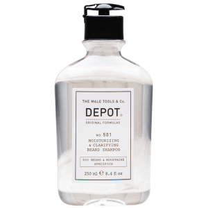 DEPOT No.501 Moisturizing & Clarifying Beard Shampoo 250ml