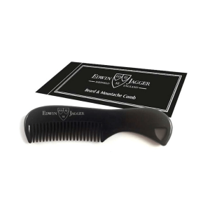 Edwin Jagger Black Beard & Moustache Comb BMC06