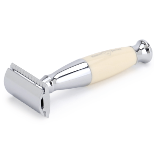 Edwin Jagger Ivory Chrome Safety Razor R367CRSR