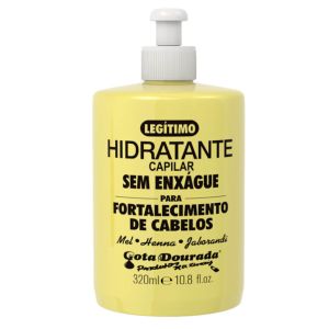 Gota Dourada Creme Para Pentear Fortalecimento 320ml