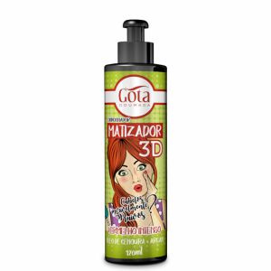 Gota Dourada Matizador 3d Vermelho Intenso 120ml