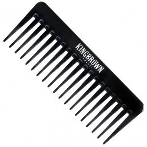 King Brown Black Texture Comb