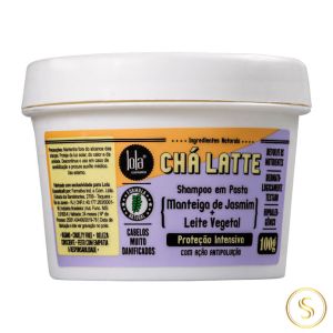 Lola Chá Latte Shampoo Jasmim + Leite Vegetal de Coco 100ml