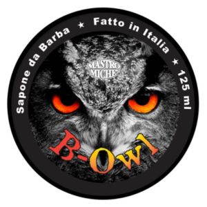 Mastro Miche B-Owl Shaving Soap 125ml