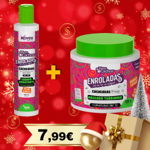 Natal Novex Cacheadas Máscara e Shampoo