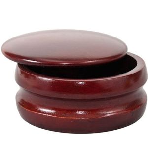 Parker High Luster Mango Wood Shaving Bowl