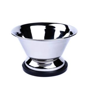 Parker Large Stainless Steel Shaving Bowl