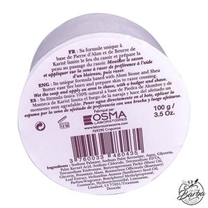 Recarga Osma Shaving Soap Alum Crystal Shea Butter 100g