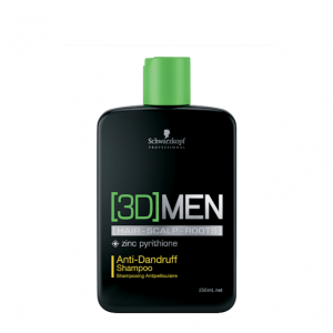 Schwarzkopf 3D Men Champô Anti-Caspa - Anti-Dandruff Shampoo 250ml