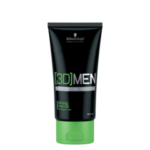 Schwarzkopf 3D Men Gel Fixação Forte 150ml