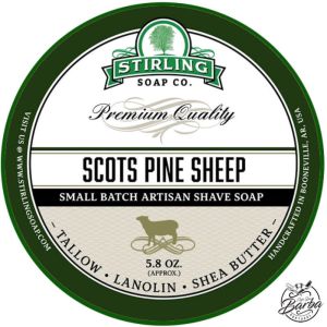 Stirling Shaving Soap Scots Pine Sheep 170ml