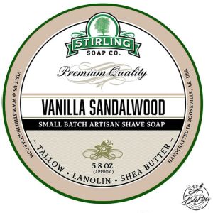 Stirling Shaving Soap Vanilla Sandalwood 170ml